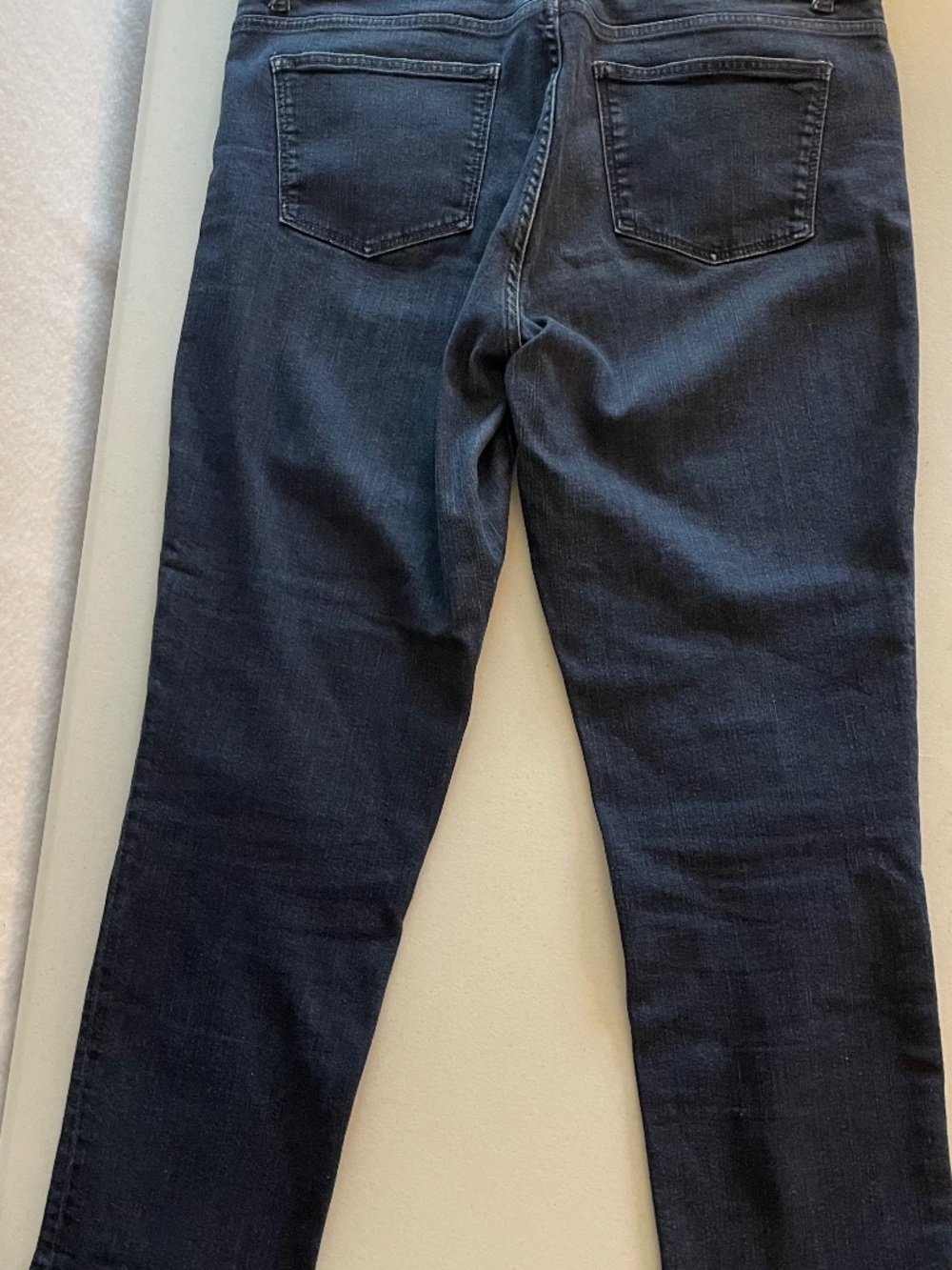 Talbots CURVY Slim Ankle Jeans Medium/Dark Wash Blue Denim Size 14 (Curvy) - Picture 10 of 10